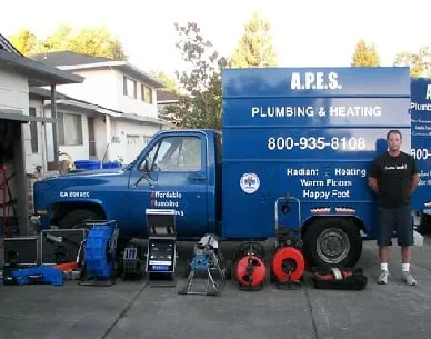 Slide of Apes Plumbing Heating Sewer & Drain Services