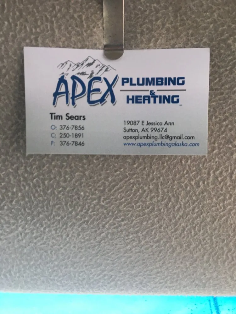 Trusted plumbing repair service in Sutton, AK - Apex Plumbing & Heating