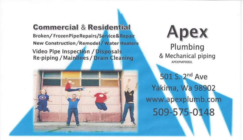 Slide of Apex Plumbing & Mechanical Piping