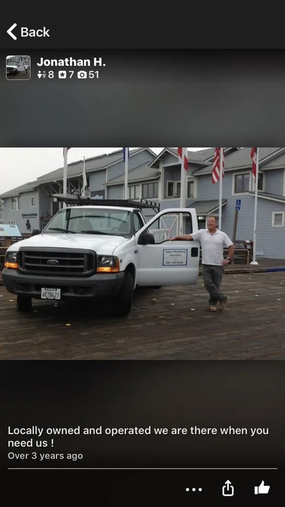 Emergency leak detection for homes in Santa Ynez, CA by Apex Plumbing Services