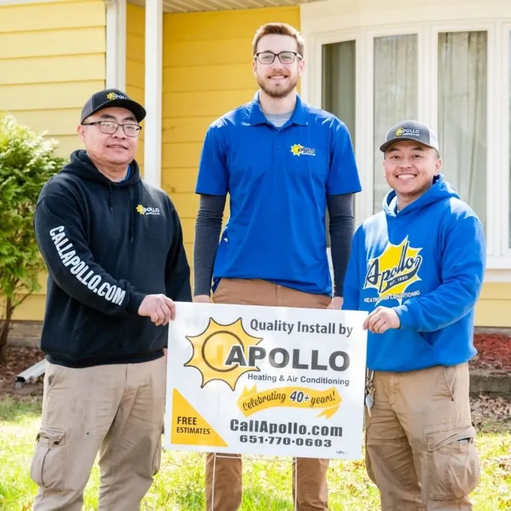 Slide of Apollo Heating Air & Plumbing