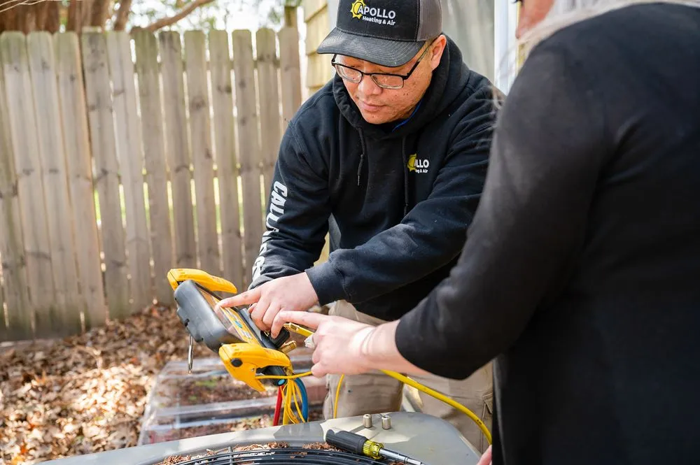 Slide of Apollo Heating Air & Plumbing