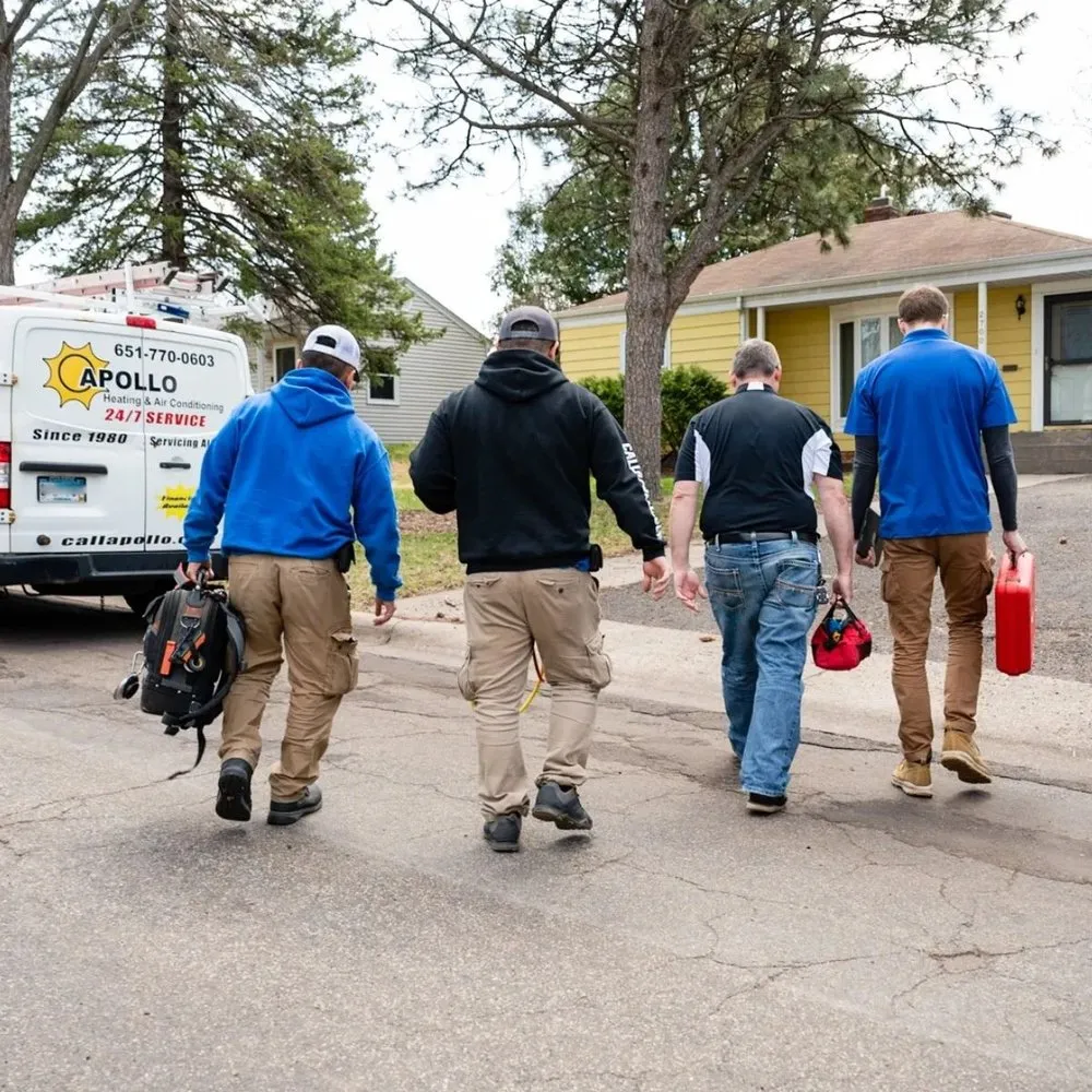 Slide of Apollo Heating Air & Plumbing