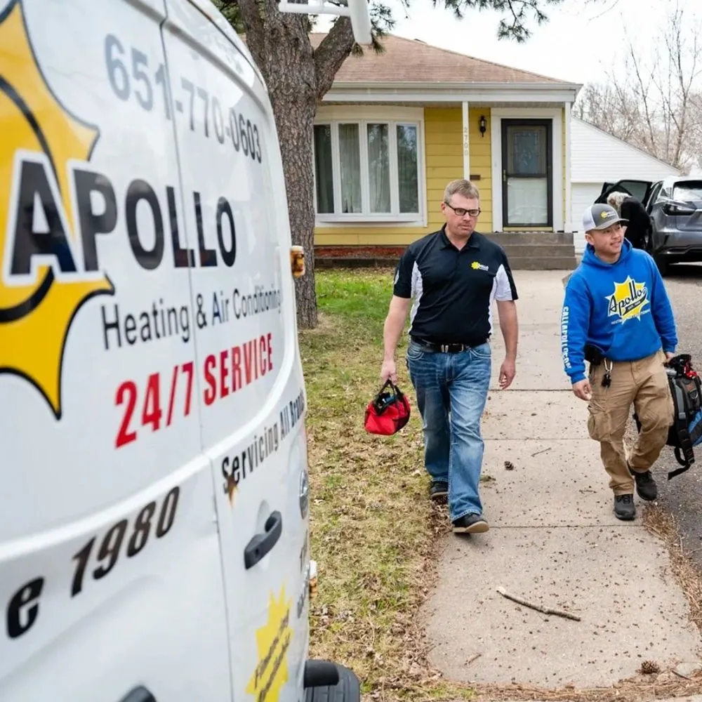 Slide of Apollo Heating Air & Plumbing