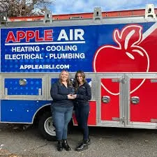 Slide of Apple Air Heating Cooling Electric and Plumbing