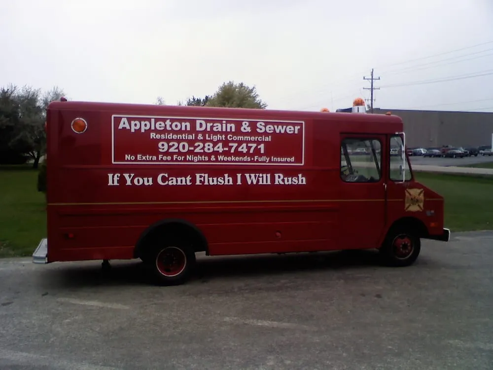 Slide of Appleton Drain & Sewer Cleaning