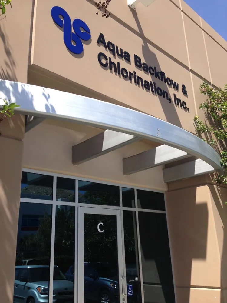 Slide of Aqua Backflow and Chlorination