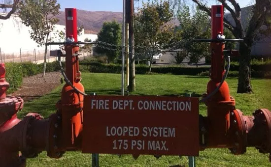 Slide of Aqua Backflow and Chlorination