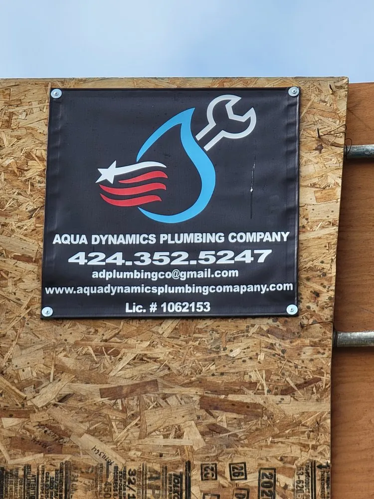 Slide of Aqua Dynamics Plumbing Company