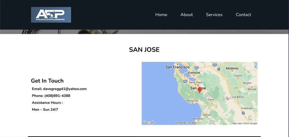 Slide of Aqua Flow Plumbing