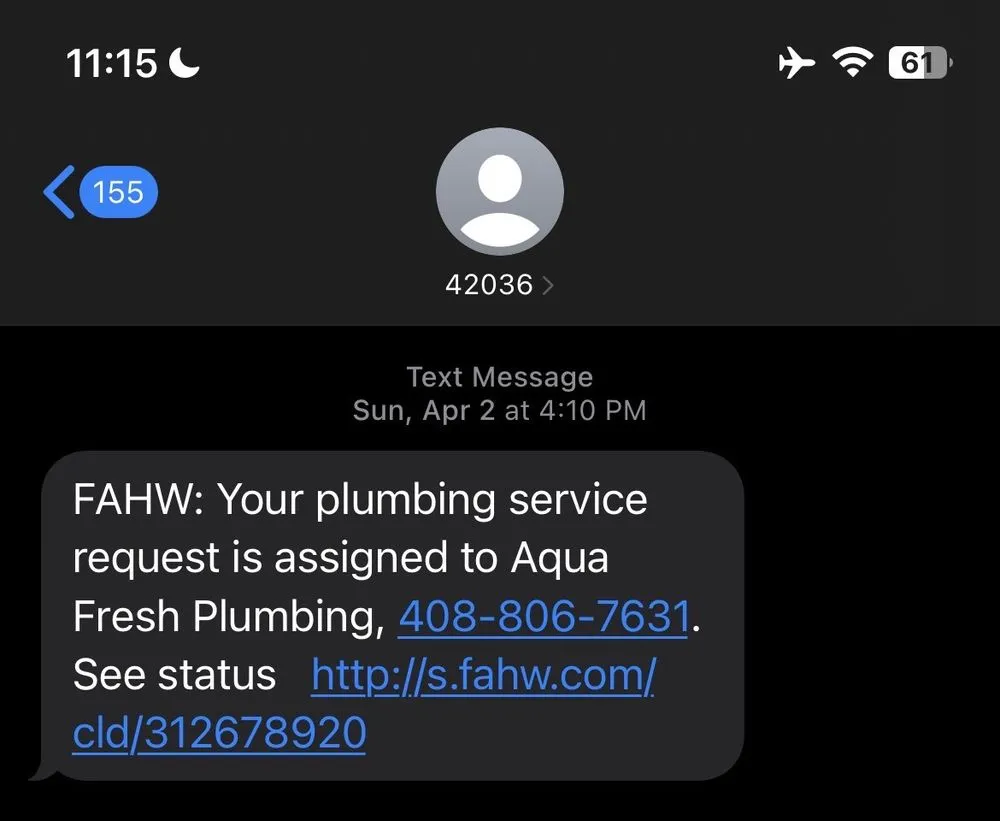 Slide of Aqua Fresh Plumbing