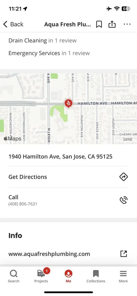 Slide of Aqua Fresh Plumbing