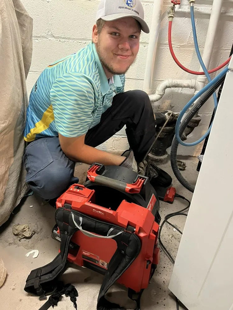 Slide of Aqua Knight Plumbing, Sewer, HVAC Services & Protection