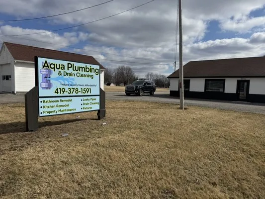 Aqua Plumbing & Drain Cleaning Logo