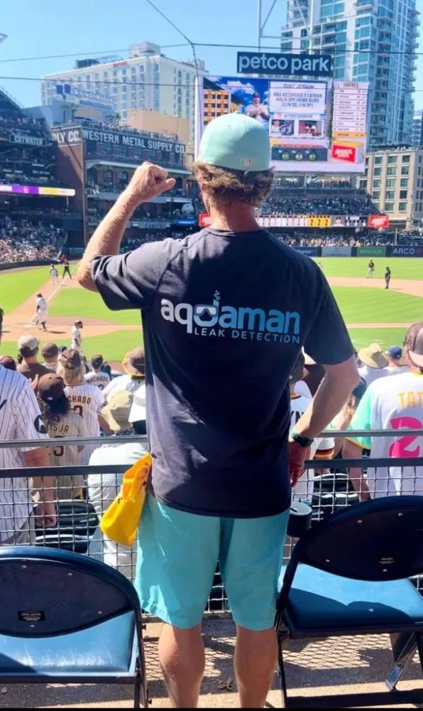 Slide of Aquaman Leak Detection