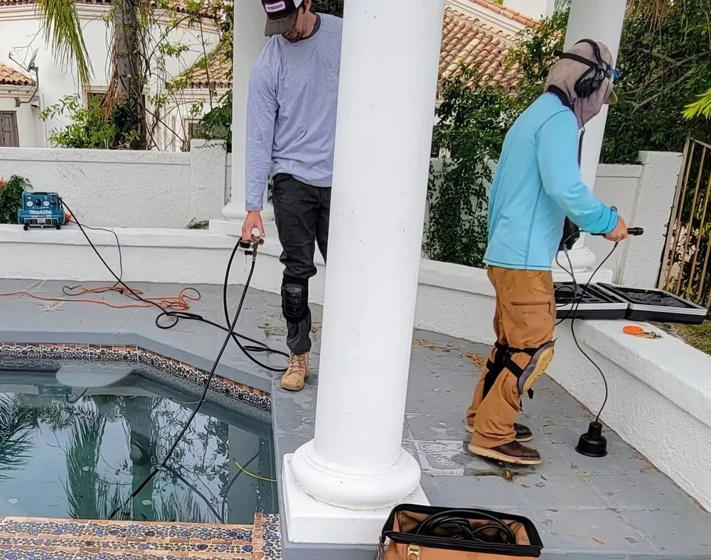 Slide of Aquaman Leak Detection