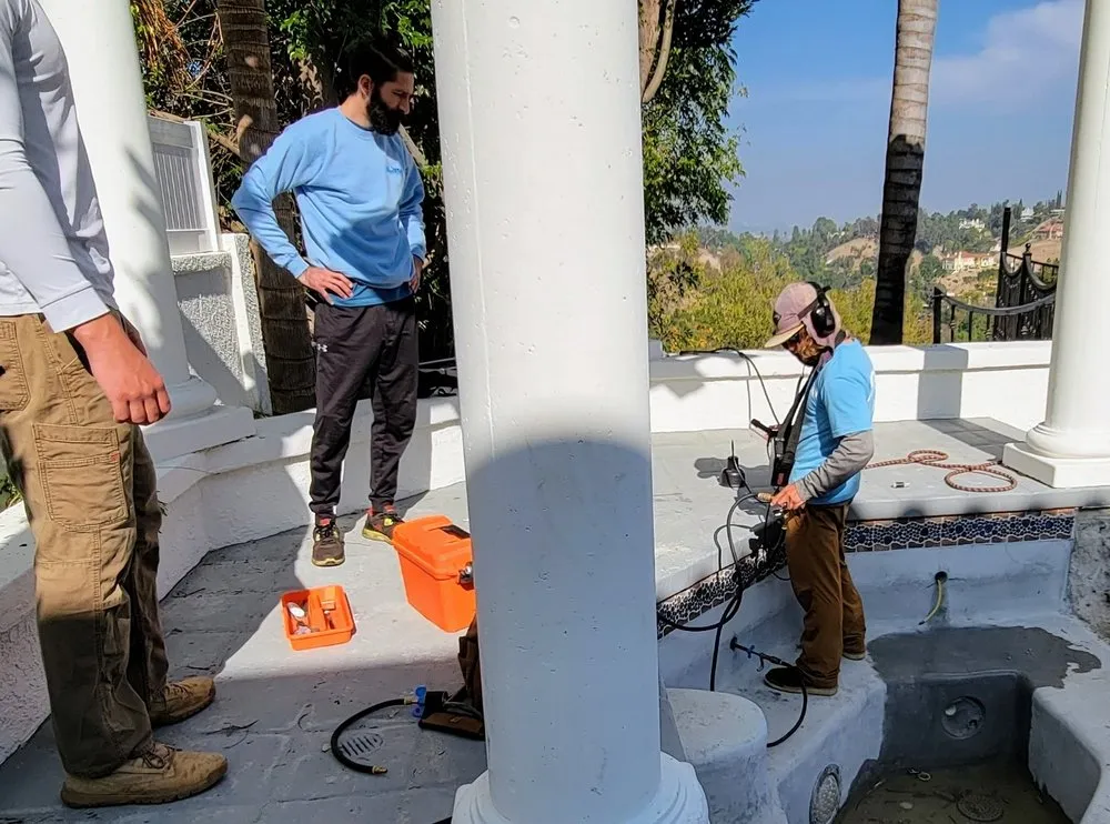 Slide of Aquaman Leak Detection