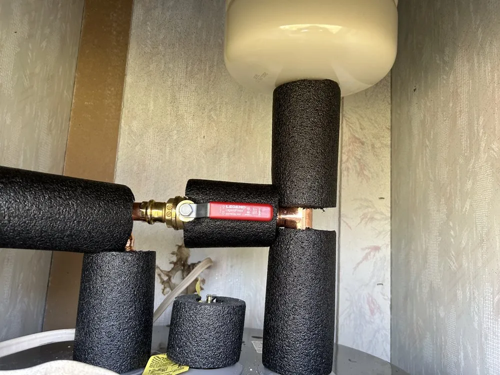 Slide of AquaPro plumbing