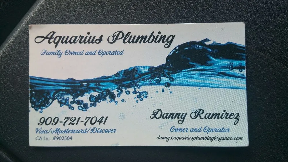 Slide of Aquarius Plumbing