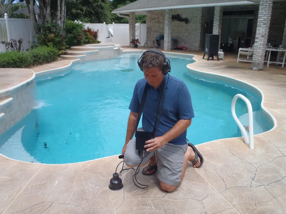 Slide of Aquatic Leak Detection