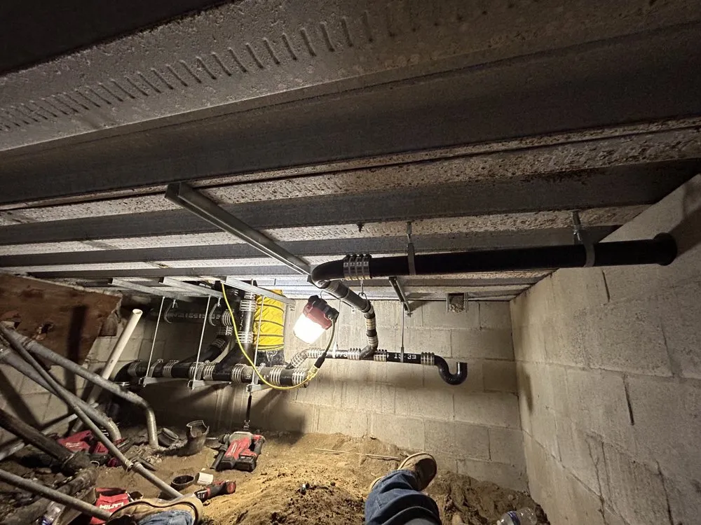 Slide of Aqueous Plumbing