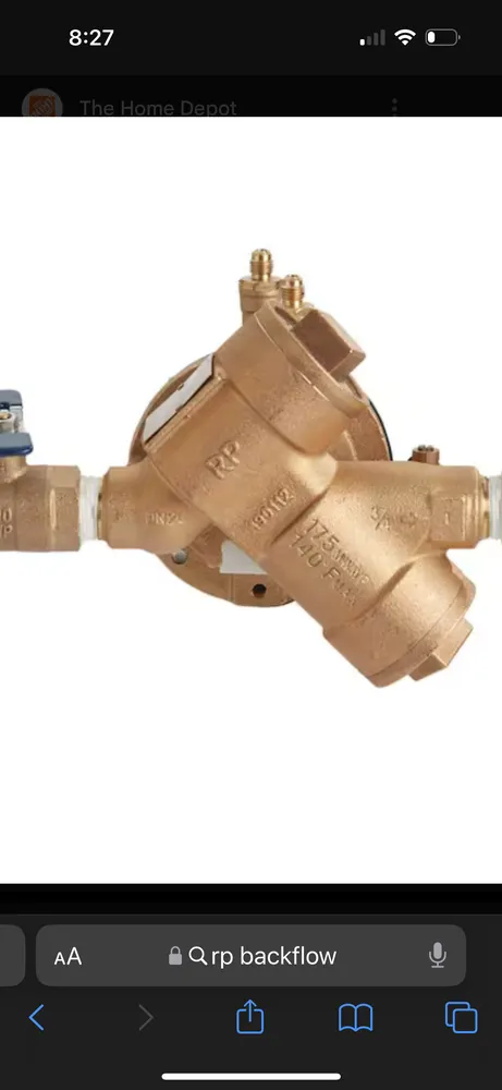 Slide of AR Backflow Services