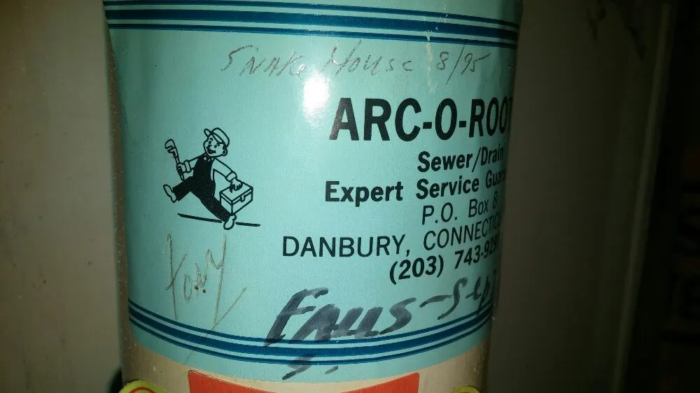 Slide of Arc-O-Rooter