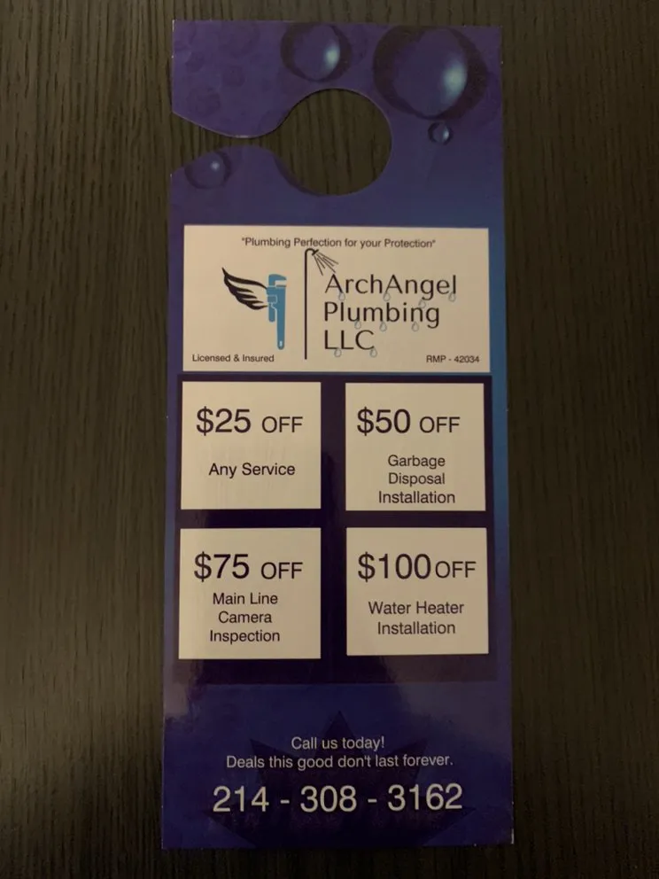 Slide of ArchAngel Plumbing
