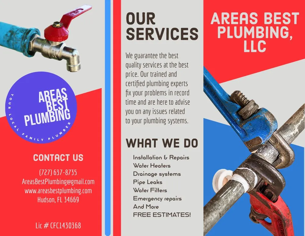 Slide of Areas Best Plumbing