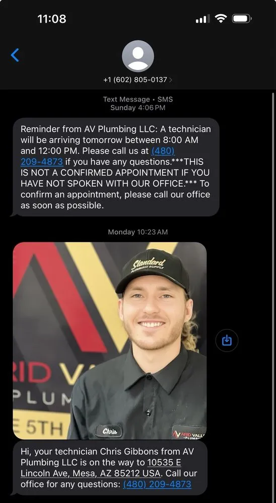 Top-rated drain cleaning in Mesa, AZ by Arid Valley Plumbing