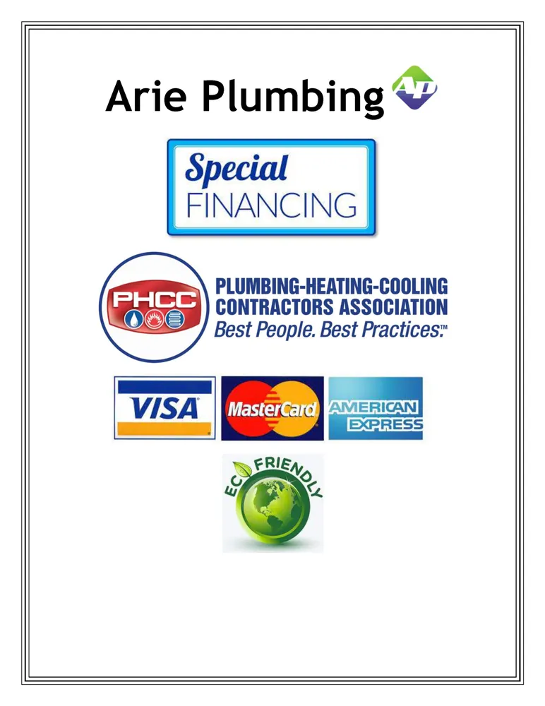 Slide of Arie Plumbing