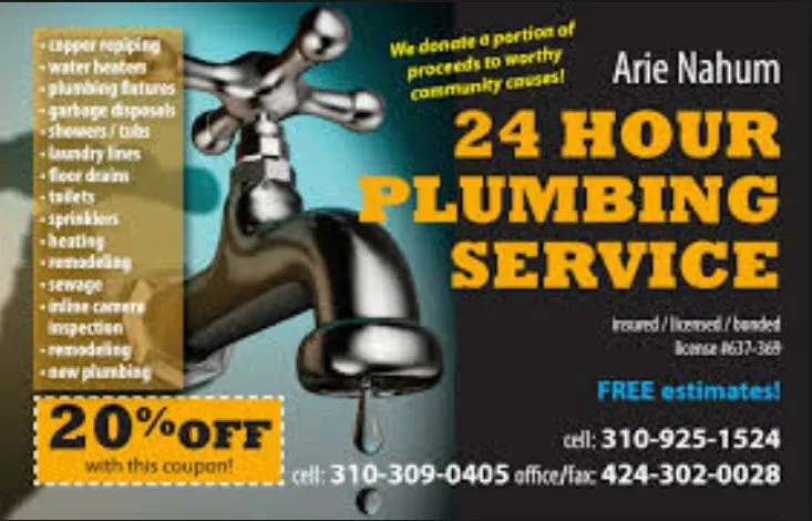 Slide of Arie Plumbing