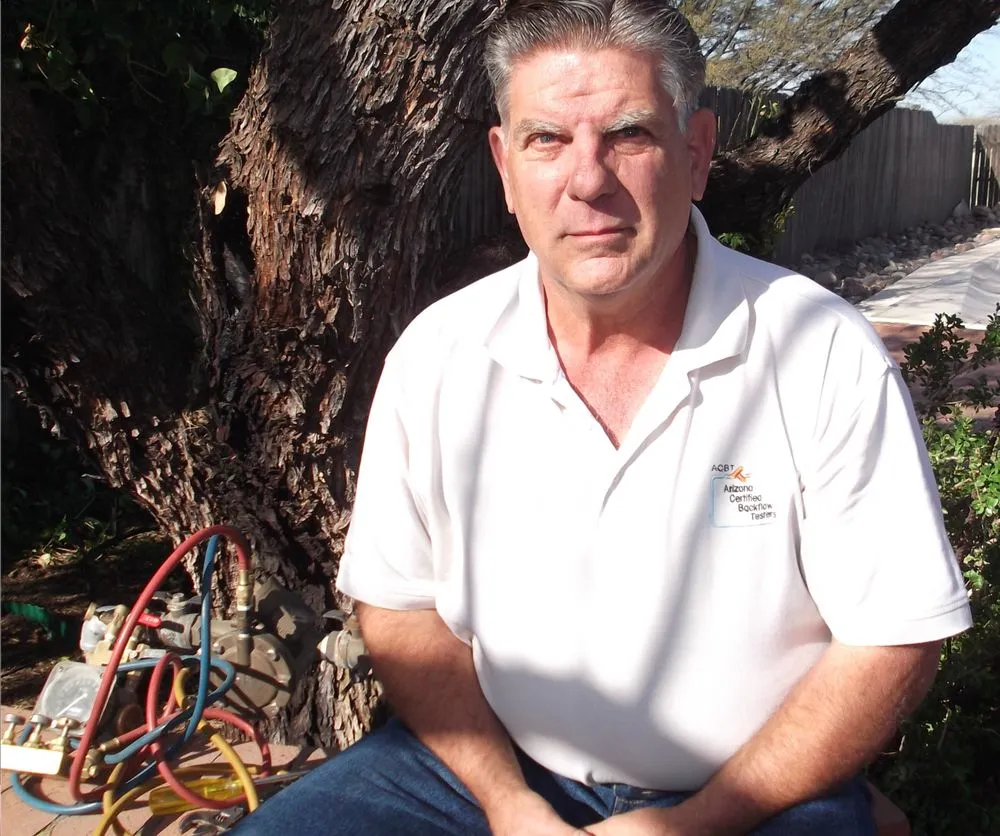 Slide of Arizona Certified Backflow Testers