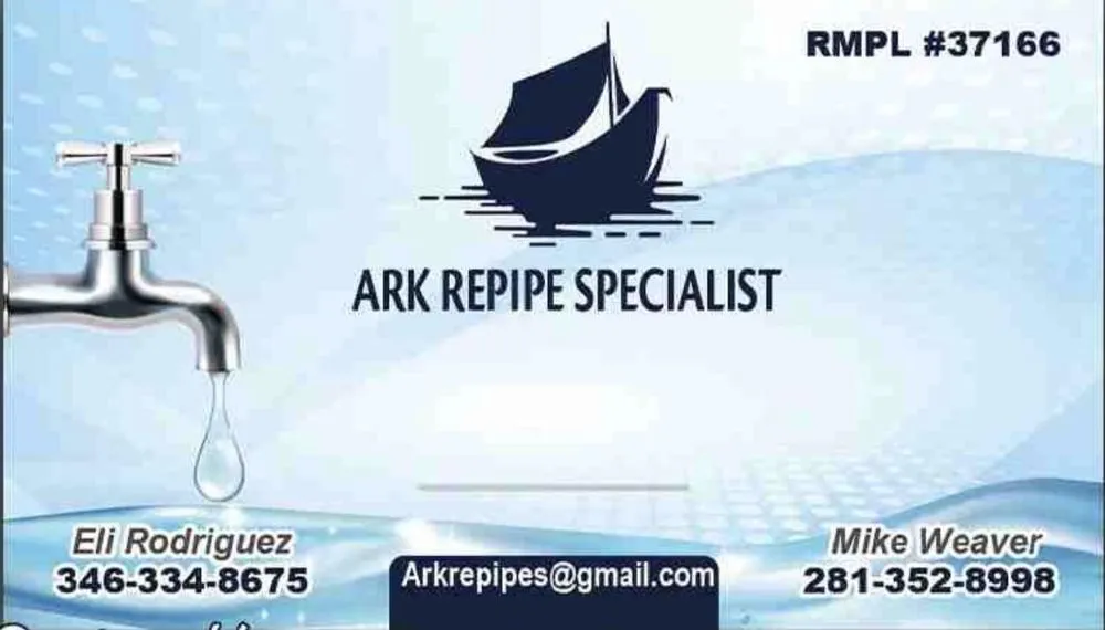 Slide of Ark Repipe specialist