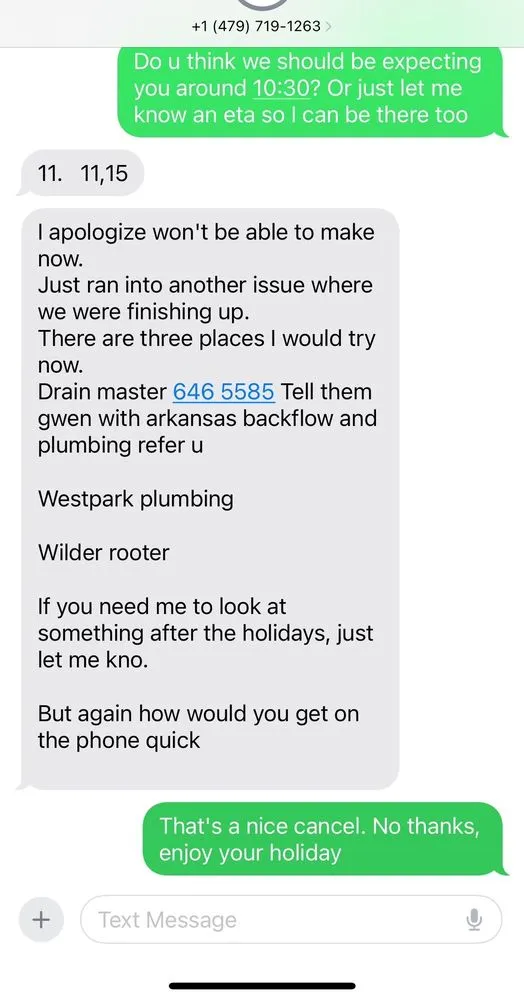 Slide of Arkansas Backflow & Plumbing