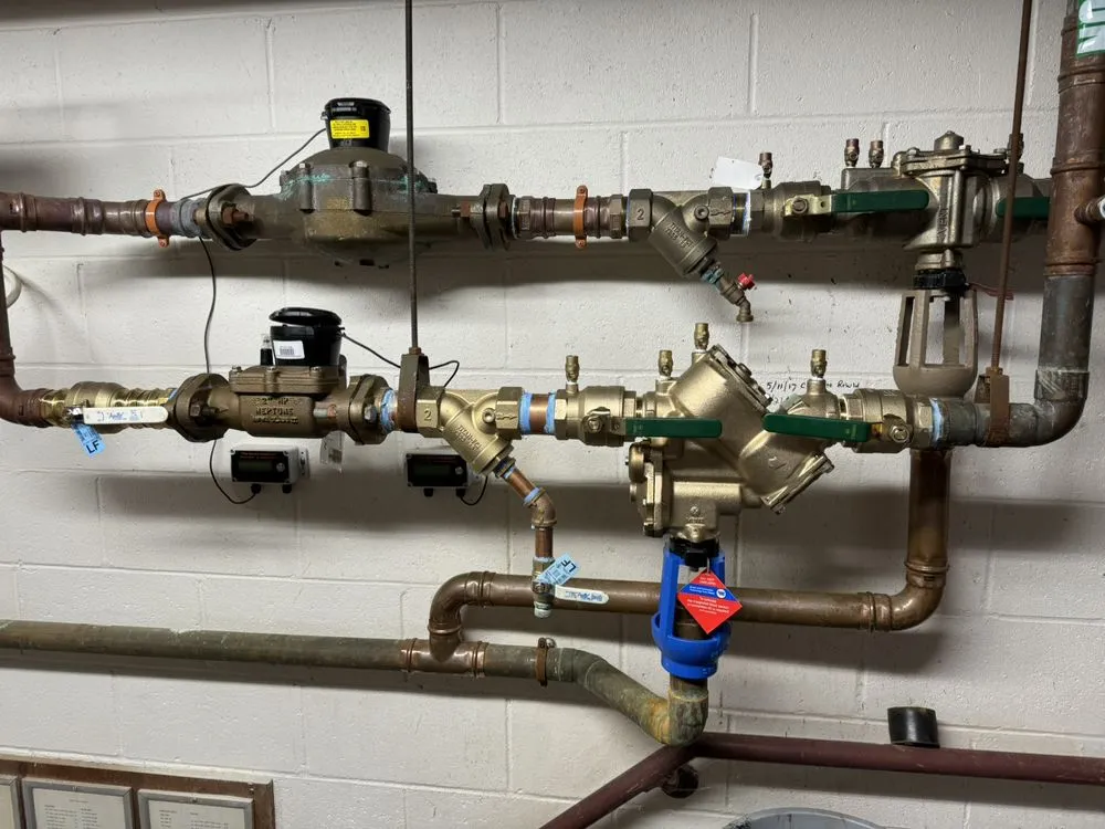 Slide of Armory Plumbing