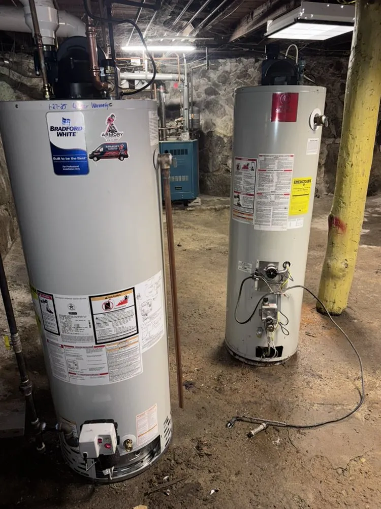 Slide of Armory Plumbing