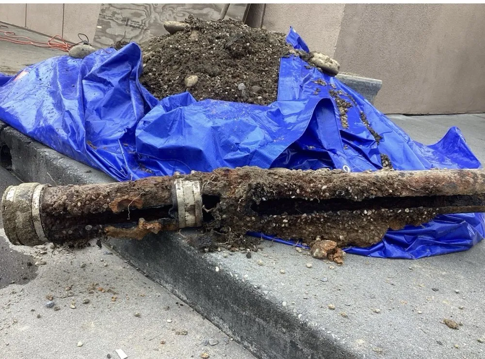 Slide of Armoured Plumbing Services