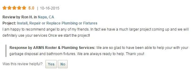 Quality drain cleaning service in Suisun City, CA - ARMS Rooter & Plumbing Services