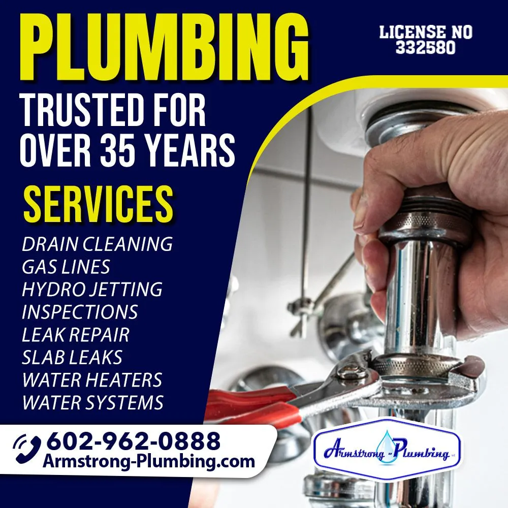 Slide of Armstrong Plumbing