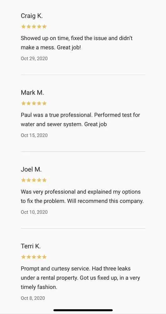 Slide of Arnold's Plumbing & Reroute Service - Muenster