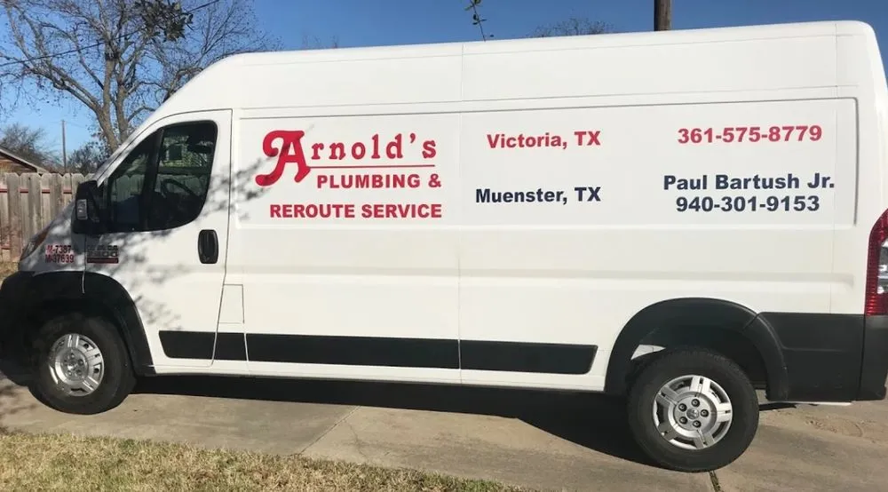 Emergency water heater service in Muenster, TX by Arnold's Plumbing & Reroute Service - Muenster