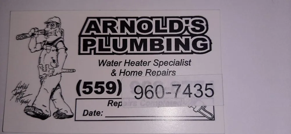 Slide of Arnold's Plumbing
