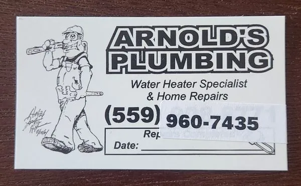 Arnold's Plumbing Logo