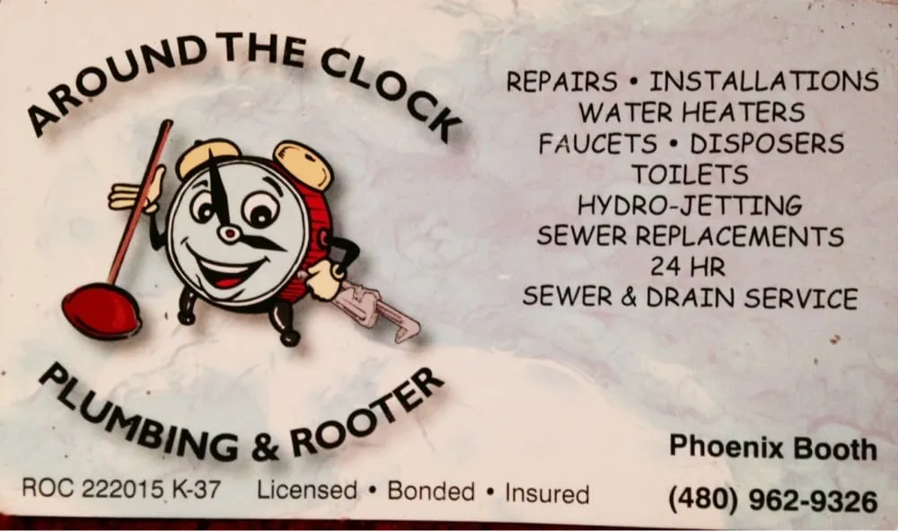 Slide of Around the Clock Plumbing