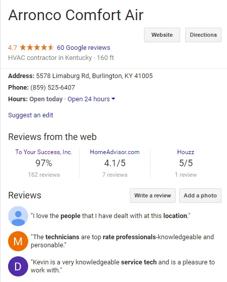 Slide of Arronco Comfort Air