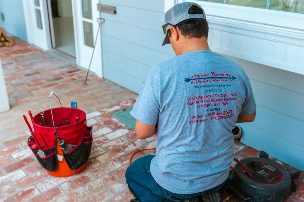 Slide of Arrow Plumbing and Drain Services