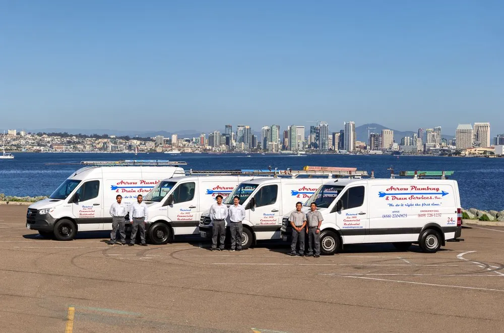 Quality drain cleaning experts serving San Diego, CA - Arrow Plumbing and Drain Services