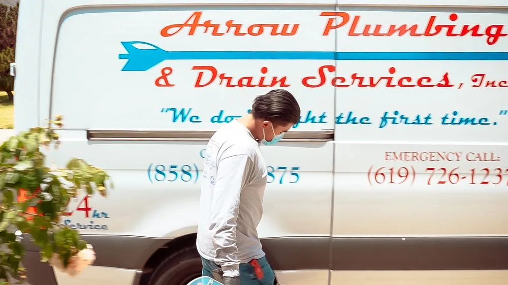 Reliable drain cleaning experts serving San Diego, CA - Arrow Plumbing and Drain Services