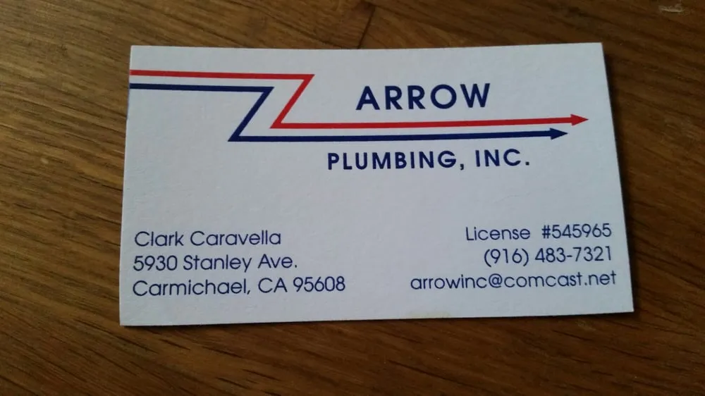Slide of Arrow Plumbing